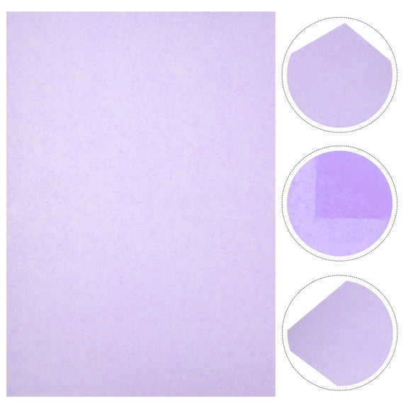 RENACLIPY 100Pcs Packing Tissue Paper Violet Color Easy to Cut and Fold for Bouquet and Party
