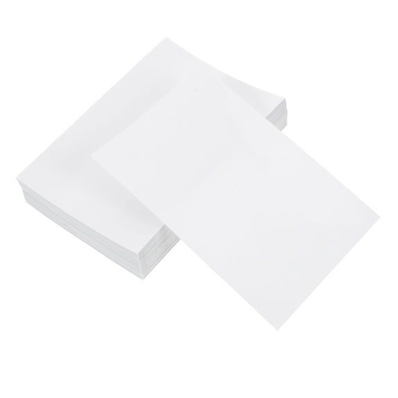 RENACLIPY Renaclipy Self-Adhesive Laminating Sheets Protection White 100Pcs