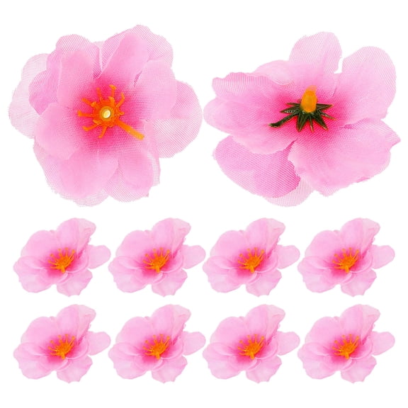 RENACLIPY Silk Cherry Blossom Flowers 100Pcs Artificial Floral Decorations for Home, Wedding, Crafts and Events