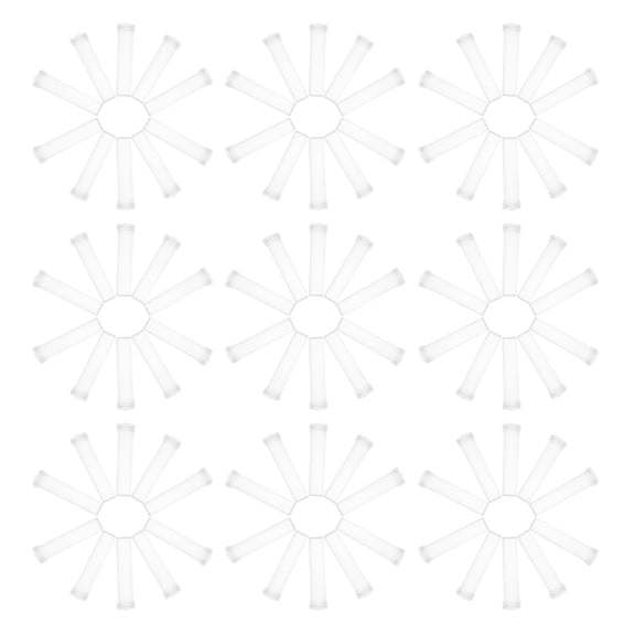 RENACLIPY 100Pcs Plastic Floral Water Tubes Home Propagation Vase for Flower Arrangement