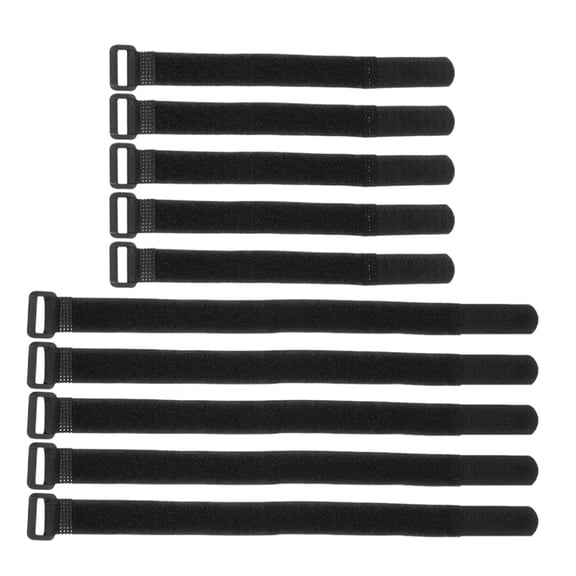 RENACLIPY Adjustable Black Nylon Bike Rack Straps for Mountain Bikes, Versatile and Design