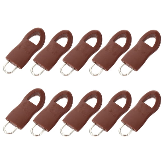 RENACLIPY Zipper Replacement Pullers for Bags Plastic 10Pcs