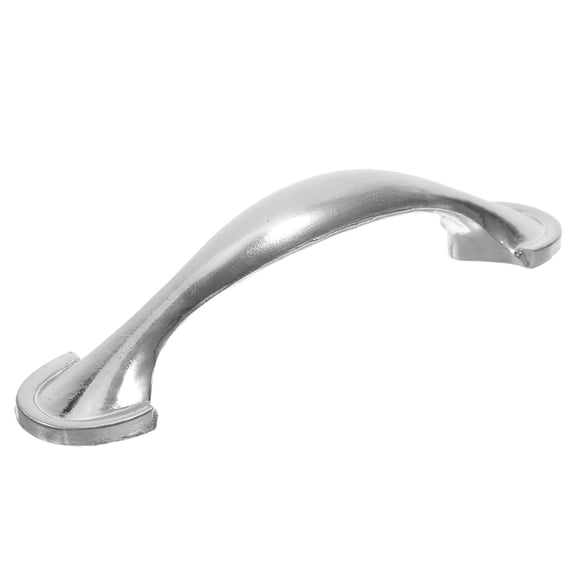 RENACLIPY Zinc Alloy Cabinet Pull Kitchen Cabinet Hardware Silver Homeowners Easy Installation 10pcs