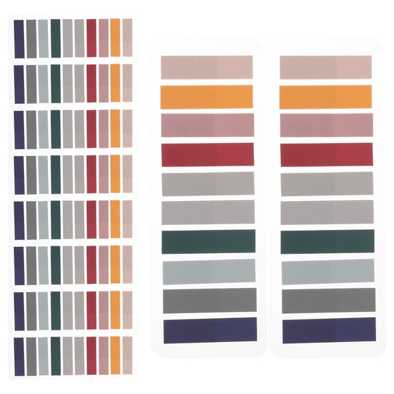 RENACLIPY 10Pcs Multi Color Sticky Index Tabs Writable Book Annotations for Office and Home Organization