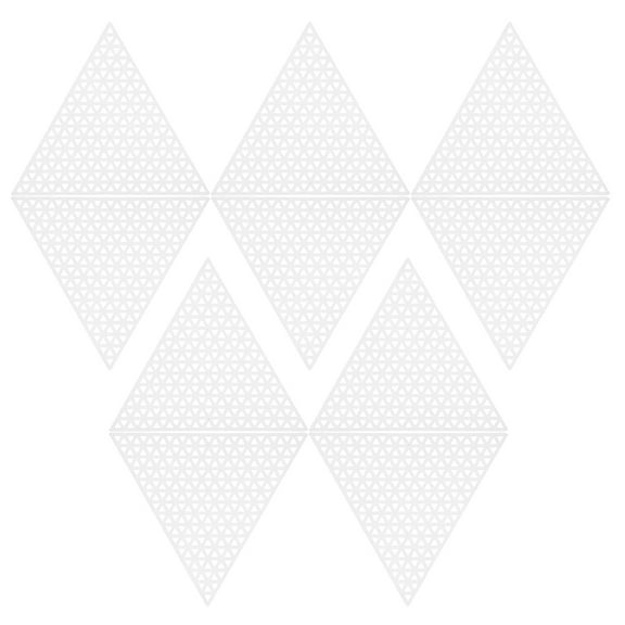 RENACLIPY 10Pcs Plastic Mesh Canvas Sheets For Embroidery White Plastic Crafting And Sewing Projects