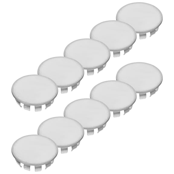 RENACLIPY 10Pcs Stainless Steel Electrical Box Knockout Plugs Durable Round Seals for Electrical Panel Protection