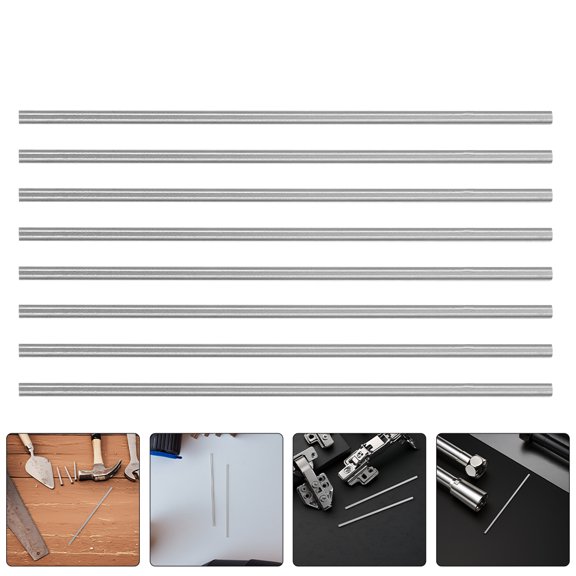 RENACLIPY 10Pcs Blocking Pins for Crochet and Knit Stainless Steel Rods Blocking Board Tool Set