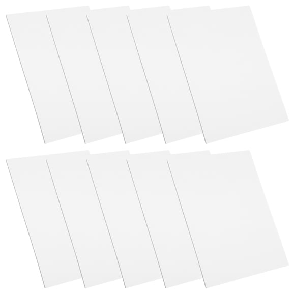 RENACLIPY 10Pcs Large White Foam Board for DIY Crafts and Decoration Projects with Thick Foam Sheet Material