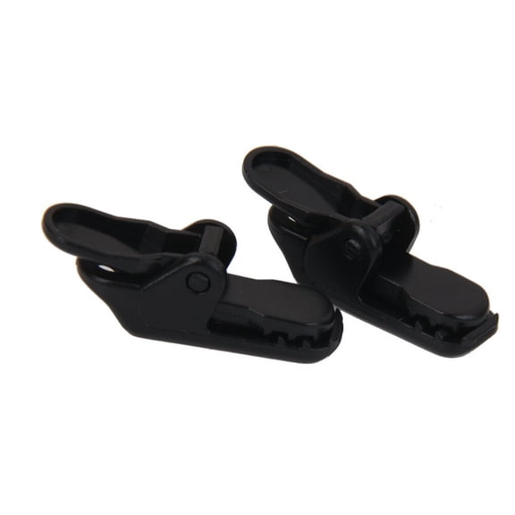 RENACLIPY 10-Pack Black Plastic Tarp Clamps for Outdoor Use, Awning Clips, Ideal for Camping, Gardening, and Daily Projects
