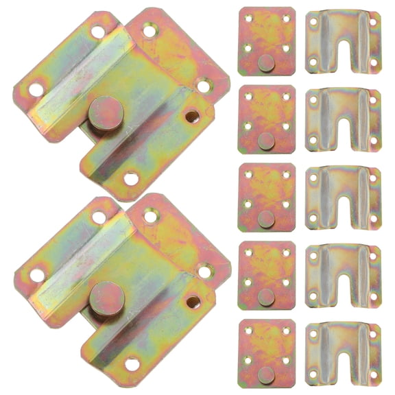 RENACLIPY 12Pairs Interlocking Wall Mount Brackets Heavy Duty Picture Frame Hardware