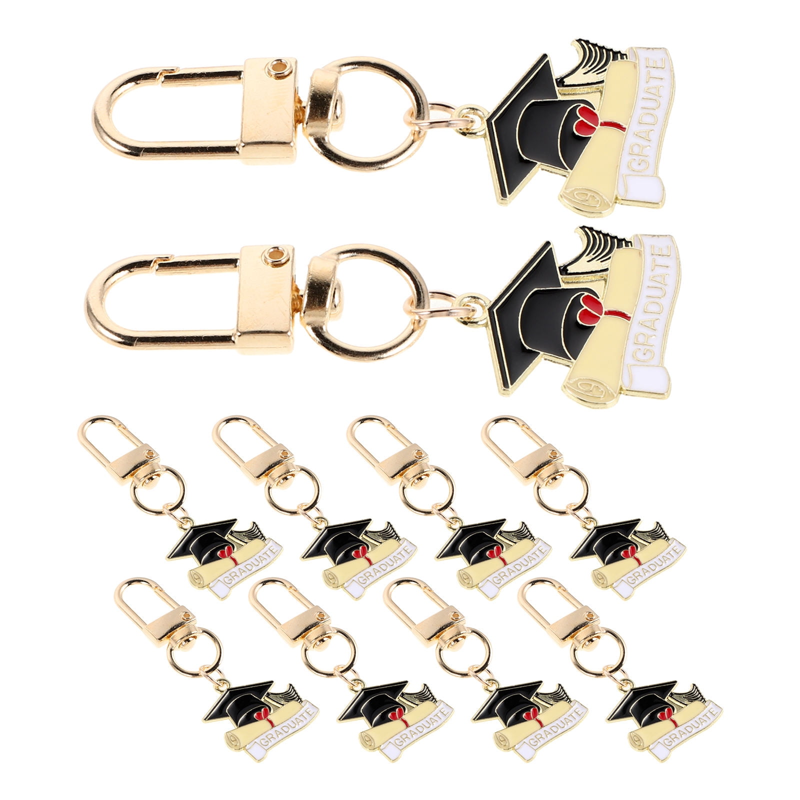 RENACLIPY 12-Pack Metal Graduation Keychains for High School and ...