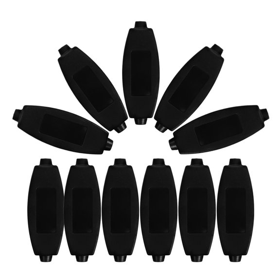 RENACLIPY 12Pcs Electrical Connection Box Black ABS Electrical Enclosure For Wiring Projects Industrial Equipment