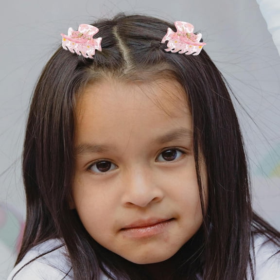 RENACLIPY 12pcs Bang Clips for Hair Plastic Assorted Color Hair Styling Women Wedding