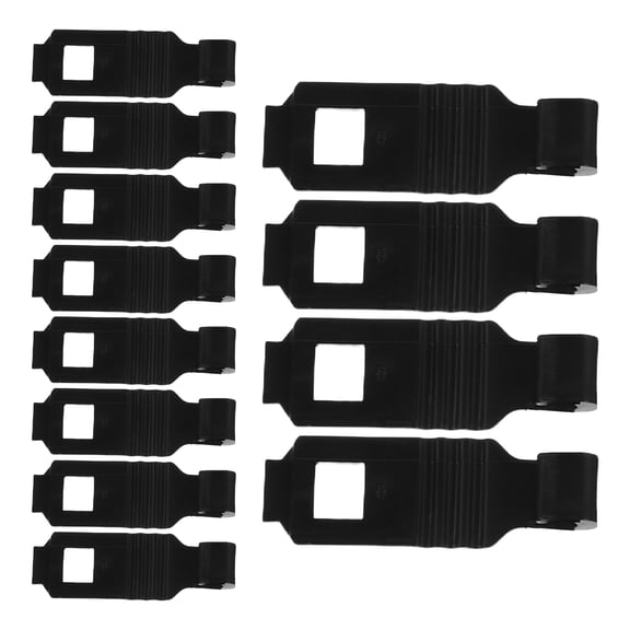 RENACLIPY 12Pcs Universal Rear View Mirror Dash Cam Mount Plate Black Durable Rear Camera Holder for Car