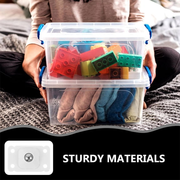 RENACLIPY 12Pcs Small Appliance Caster Wheels White Stick on Swivel Wheels for Easy Movement and Storage