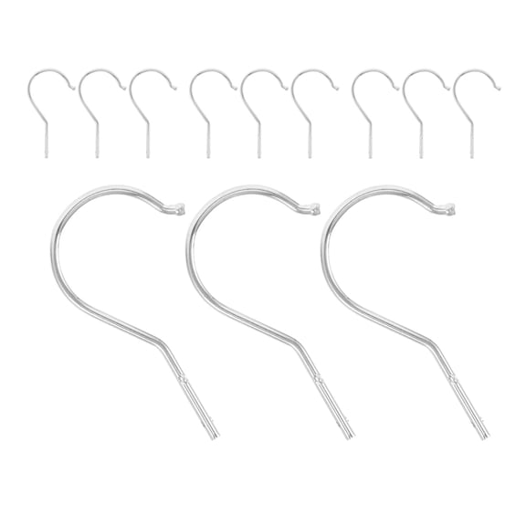 RENACLIPY Set of 12 Professional Plated Iron Mannequin Hanger Hooks for Display and Retail Use