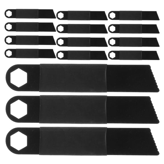 RENACLIPY 15Pcs Fire Starter Kit Black Emergency Fire Igniter Tool for Camping Hiking Survival Outdoor Use