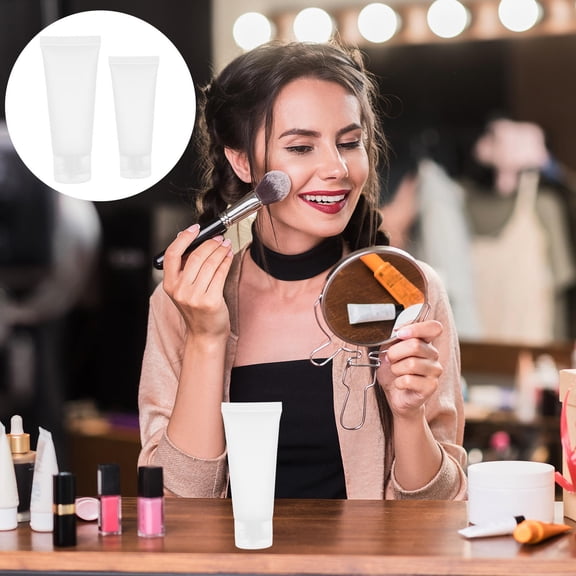 RENACLIPY 16pcs Leak-Proof Empty Plastic Cream Bottles Squeeze Tubes for Travel, Skincare, Lotion, and Cosmetic Storage