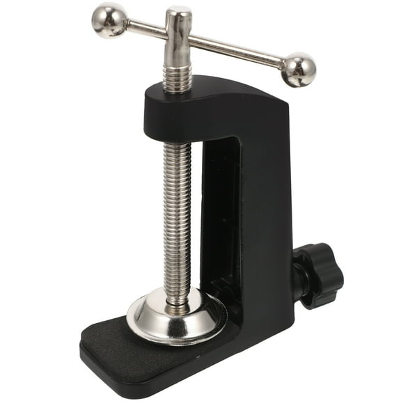 RENACLIPY 1PC Desk Clamps Black Thickening Style Base for Home Organization