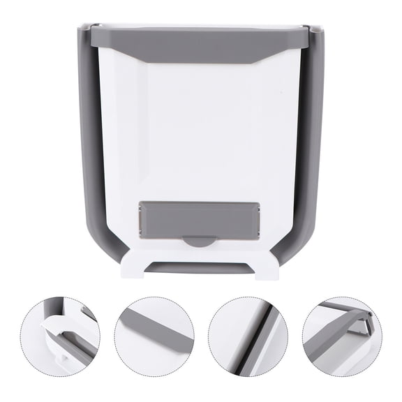 RENACLIPY 1PC Kitchen Garbage Can Plastic for Garbage Collection Home Use