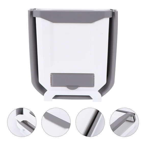 RENACLIPY 1PC Kitchen Garbage Can Plastic for Garbage Collection Home Use