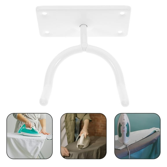 RENACLIPY 1Pack Ironing Board Holder For Laundry .2x3.6x1.9in