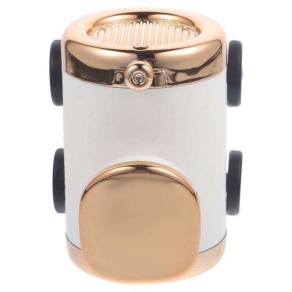 RENACLIPY Portable Toothpick Box Storage Box Toothpick Case White Plastic 1Pack 3.10X2.67X2.44in