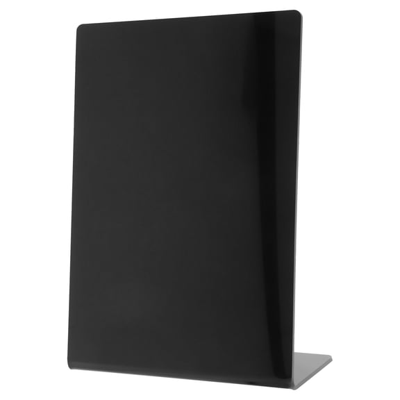 RENACLIPY Mini Chalkboard Table Menu Display Black - 1 Pack Small Reusable Sign for Restaurants Cafes and Events