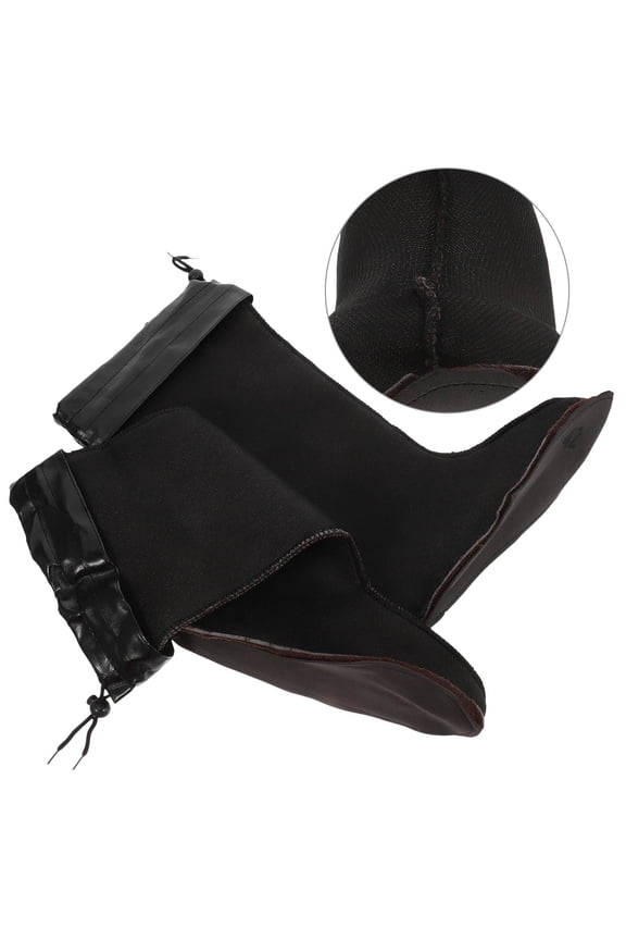 1 Pair Thick Warm Boot Liners for Men, Comfortable Lightweight Rain Boot Accessories for Cold Weather