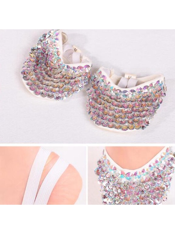 1 Pair Ballet Toe Protectors for Professional Dance Shoes, Ideal for Modern, Ballroom, and Performance Dancing