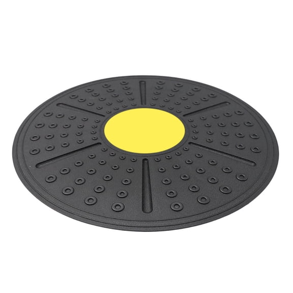 RENACLIPY Balance Training Board for Adults with Massage Points, Yellow PP Material, 1 Pc for Equilibrium and Stability Practice