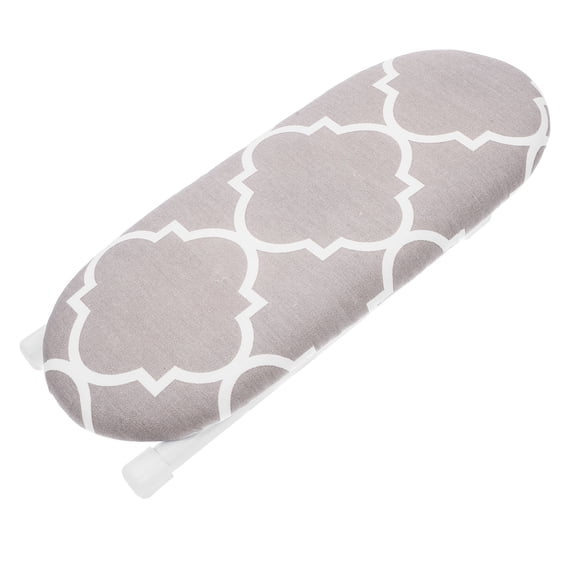 RENACLIPY 1Pc Folding Ironing Board Grey Compact Space Saving Home Ironing Rack