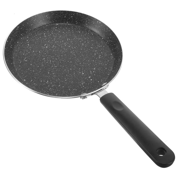 RENACLIPY 1Pc Premium Black Non-Stick Pan for Frying Omelets Sandwiches and Pancakes
