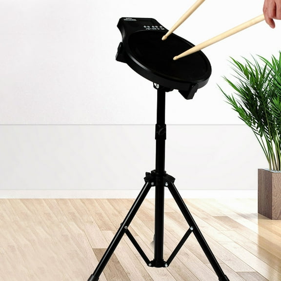 RENACLIPY Silent Drum Holder Dumb Drum Stand Black ABS 1Pack Home Use