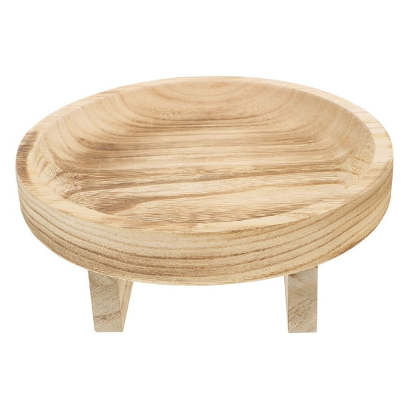 RENACLIPY 1Pcs Flower Pot Stand Wooden Simple Shape Indoor Prevent Floor Wear Flower Holder Rack