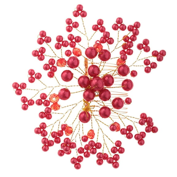 RENACLIPY 1Pcs Hair Jewelry for Wedding Rhinestone Hair Clips for Bride Headdress Prom