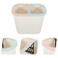 thumbnail image 1 of RENACLIPY 1Pcs Home Garbage Can Rectangular Plastic Waste Basket For Bathroom Office Use, 1 of 8