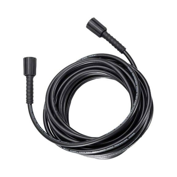 RENACLIPY 1Set Black Rubber High Pressure Washer Hose Pipes 11.8x0.8x0.8in