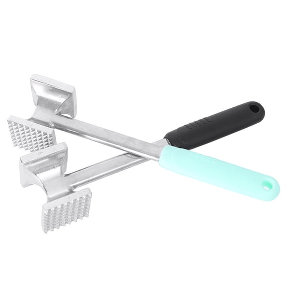 RENACLIPY Pork Pounder Black Aluminum Alloy Meat Hammer for Tenderizing Steak