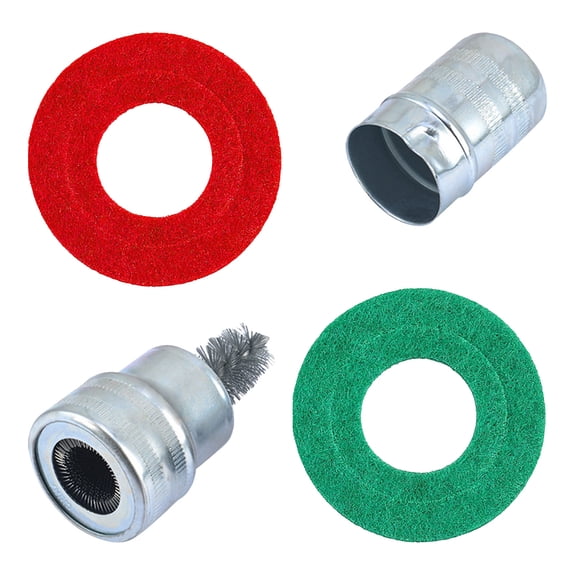 RENACLIPY 1Set Heavy Duty Car Battery Terminal Brush Red for Post and Terminal Cleaning