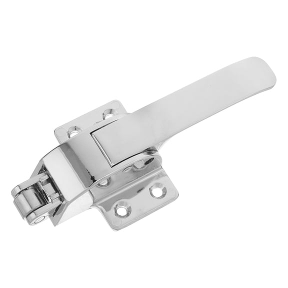 RENACLIPY Replacement Fridge Handle Cold Storage Door Handle Silver 1 Set (4pcs screws)