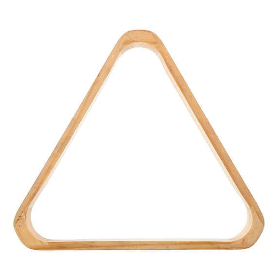 RENACLIPY Wooden Pool Triangle Rack for Billiards Table, Multifunctional Design, Easy to Use and Store