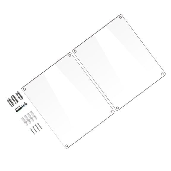 RENACLIPY 1Set Modern Clear Acrylic Picture Frame Frameless Photo Display for Household Decoration