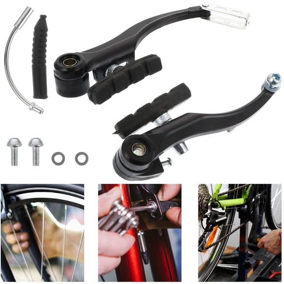 RENACLIPY Aluminum V-Shaped Mountain Bike Brake Set - High Performance Replacement Brake for Cycling, 1 Set