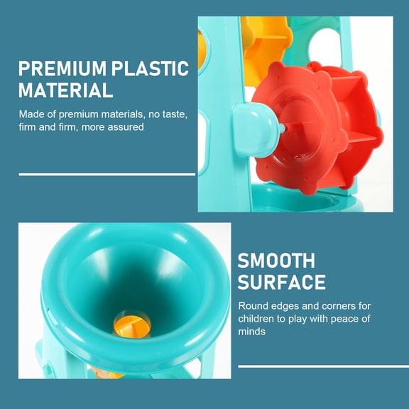 RENACLIPY 1Set Assorted Color Beach Playing Set with Sand Tools and Molds for Outdoor Use