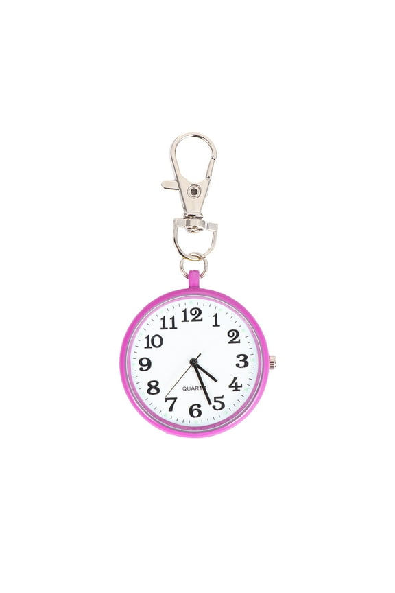 Hanging Watch Necklace Rosy Vintage Timepiece for Daily Life and Parties