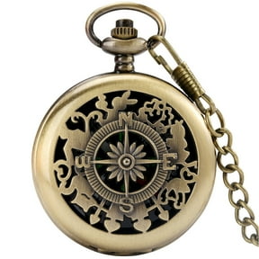 RENACLIPY Portable Metal Compass Set, Vintage Style Lightweight Hiking and Outdoor Navigation Tool