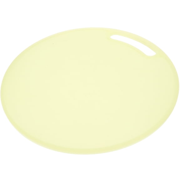 RENACLIPY Light Green Round Cutting Board, Reusable and Kitchen Chopping Board for Food Prep