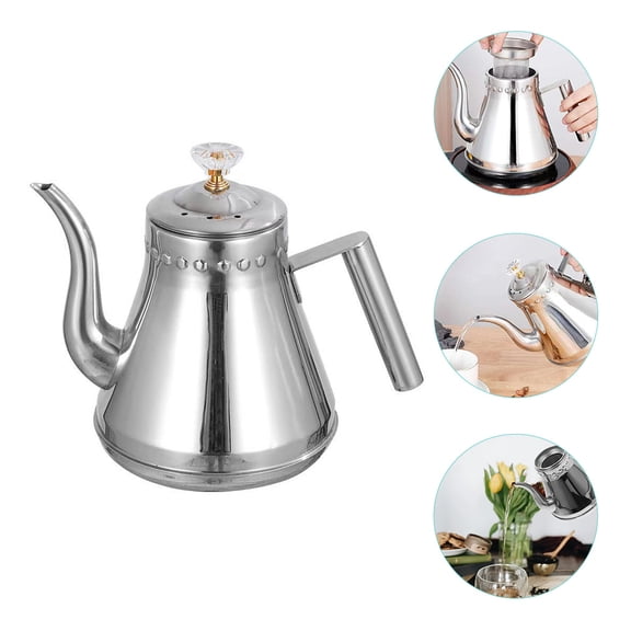 RENACLIPY Stainless Steel Tea Strainer Pot - Anti-Scald Infuser for Home Brewing and Loose Leaf Tea