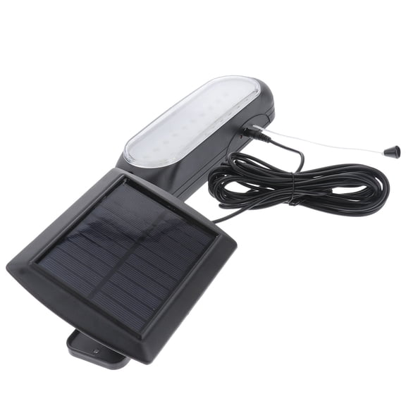 RENACLIPY 1Set Unique Solar Power Light Black Outdoor Garden Lamp No Wiring Needed
